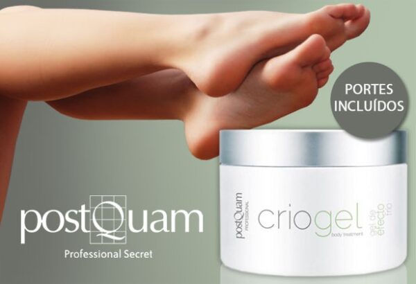 PostQuam Professional BODY Criogel Hipotermiás bőrfeszesítő, visszér és narancsbőr-elleni hűtő hatású testkezelő gél 200 ml - Image 4