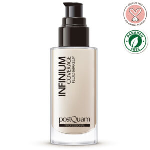 PostQuam Professional INFINIUM Coverage bőrtökéletesítő Fluid alapozó 30 ml - Porcelain