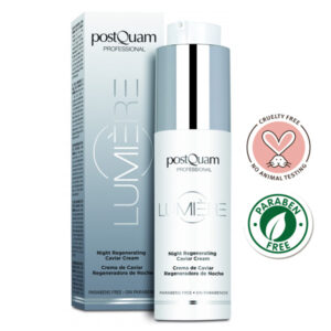 PostQuam Professional LUMIÉRE kaviár hialuronsavas regeneráló éjszakai arckrém 50 ml