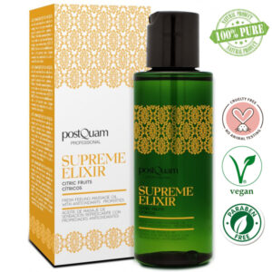 PostQuam Professional MASSAGE Supreme Elixir Citric Frissítő Antioxidáns masszázsolaj Elixír 100ml