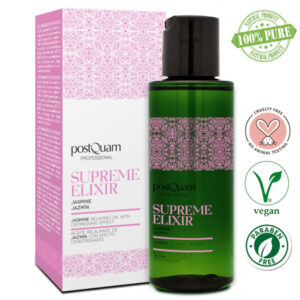 PostQuam Professional MASSAGE Supreme Elixir Jázmin relaxáló, stresszoldó masszázsolaj Elixír 100 ml