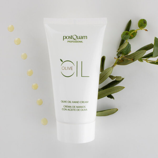 PostQuam Professional OLIVE OIL olívaolajos tápláló kéz és lábápolókrém 75 ml - Image 3
