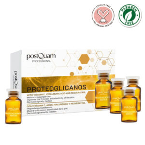 PostQuam Professional PROTEOGLICANOS Antioxidáns Resveratrol, C-vitamin-Hialuronsavas Ampulla 10x2 ml