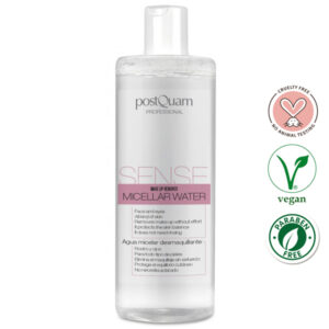 PostQuam Professional SENSE Micellar arctisztító és sminkeltávolító micellás víz 400 ml