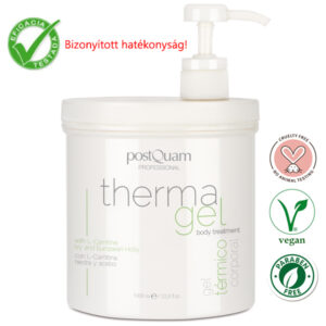 PostQuam Professional BODY Thermagel Cellulit narancsbőr-elleni, zsírégető fűtő hatású testkezelő gél 1000 ml