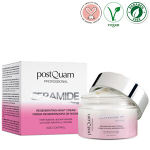 PostQuam Professional CERAMIDE bőrregeneráló, bőrfeszesítő "BOTOX" éjszakai arckrém 50 ml
