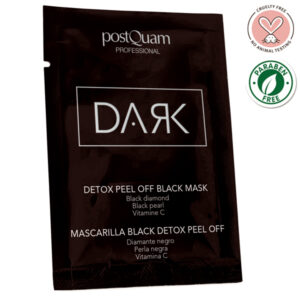 PostQuam Professional DARK Detox Peel of méregtelenítő, C-vitaminos lehúzható fekete arcmaszk 10 ml