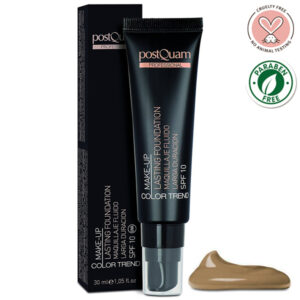 PostQuam Professional Lasting Anti-Aging öregedés-elleni tartós SPF 10 alapozó 30 ml - Tan