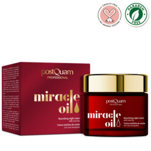 PostQuam Professional MIRACLE OIL bőrfeszesítő, regeneráló éjszakai arckrém 50 ml