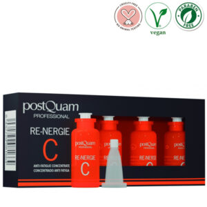 PostQuam Professional RE-NERGIE C bőrregeneráló, bőrfiatalító C-vitamin koncentrátum 4x6,3 ml