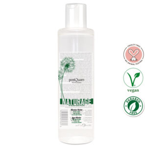 PostQuam Professional NATURAGE 100% organikus arctisztító és sminkeltávolító micellás víz 200 ml